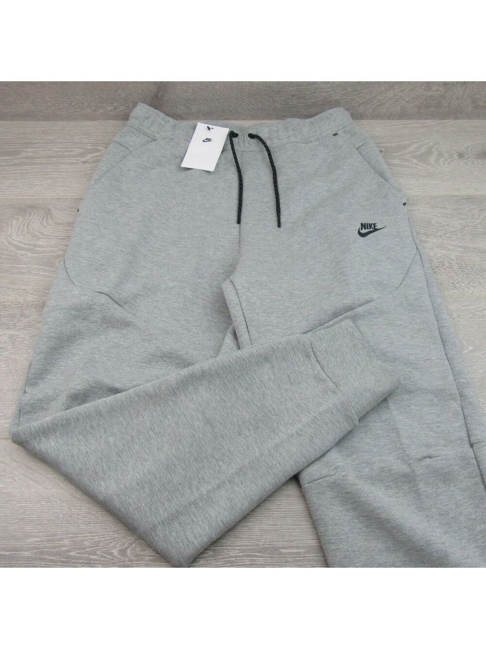 Nike Sportswear Tech Fleece Jogger Pants Men's Size XL Grey Heather NEW - Picture 2 of 14
